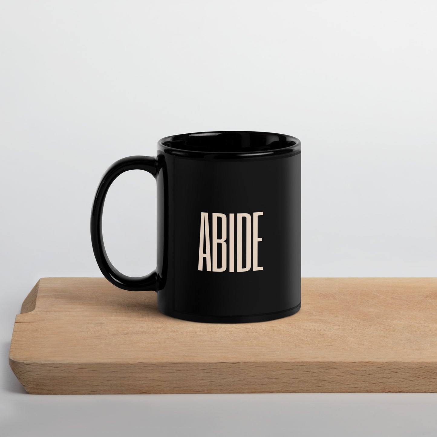 Abide Glossy Mug