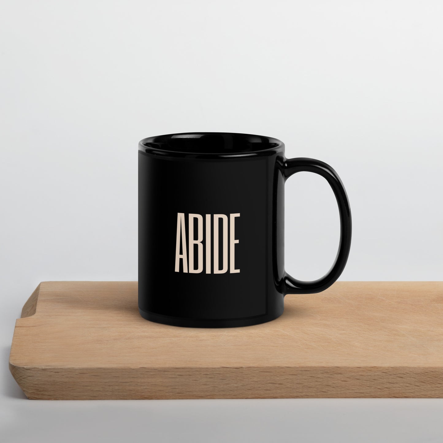 Abide Glossy Mug