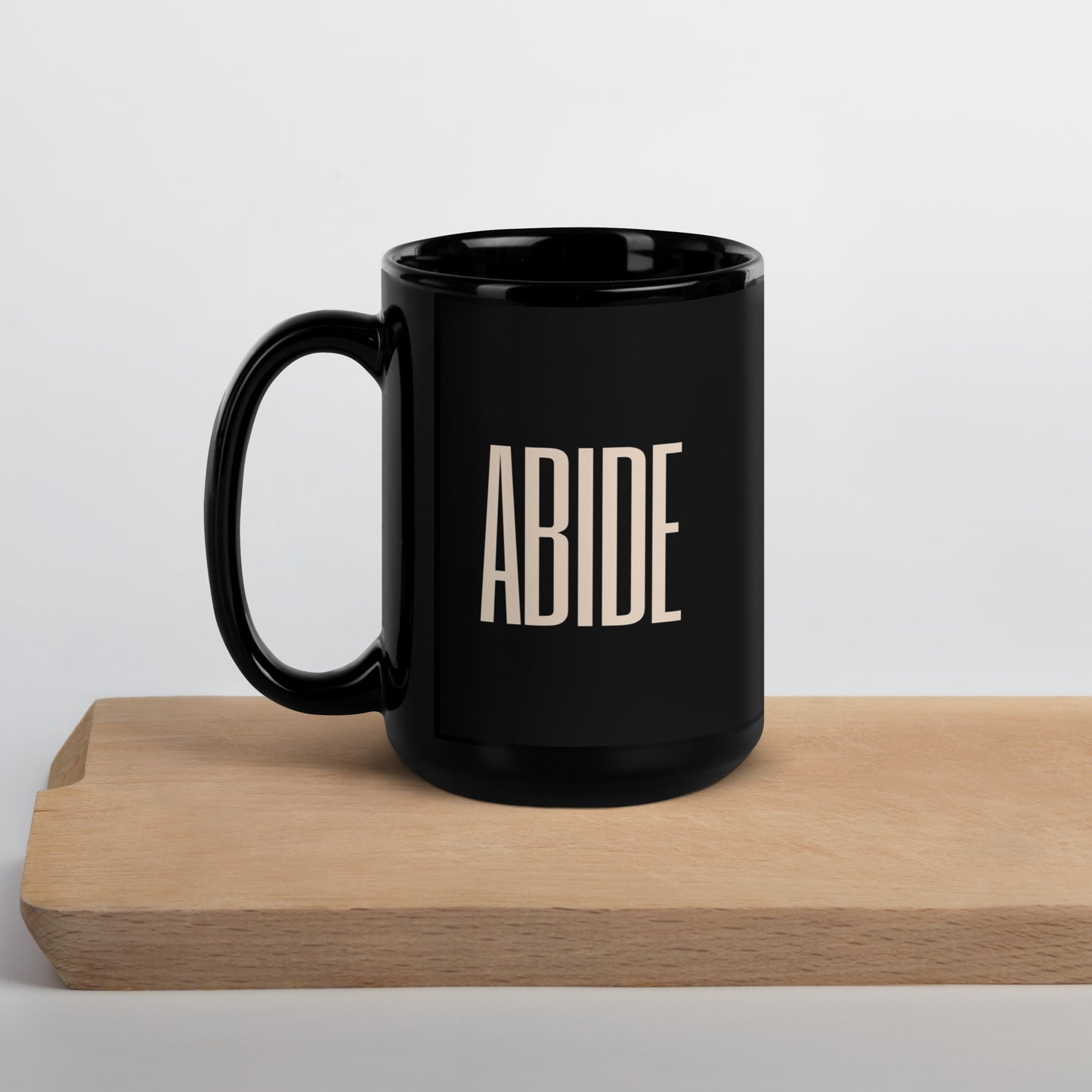 Abide Glossy Mug