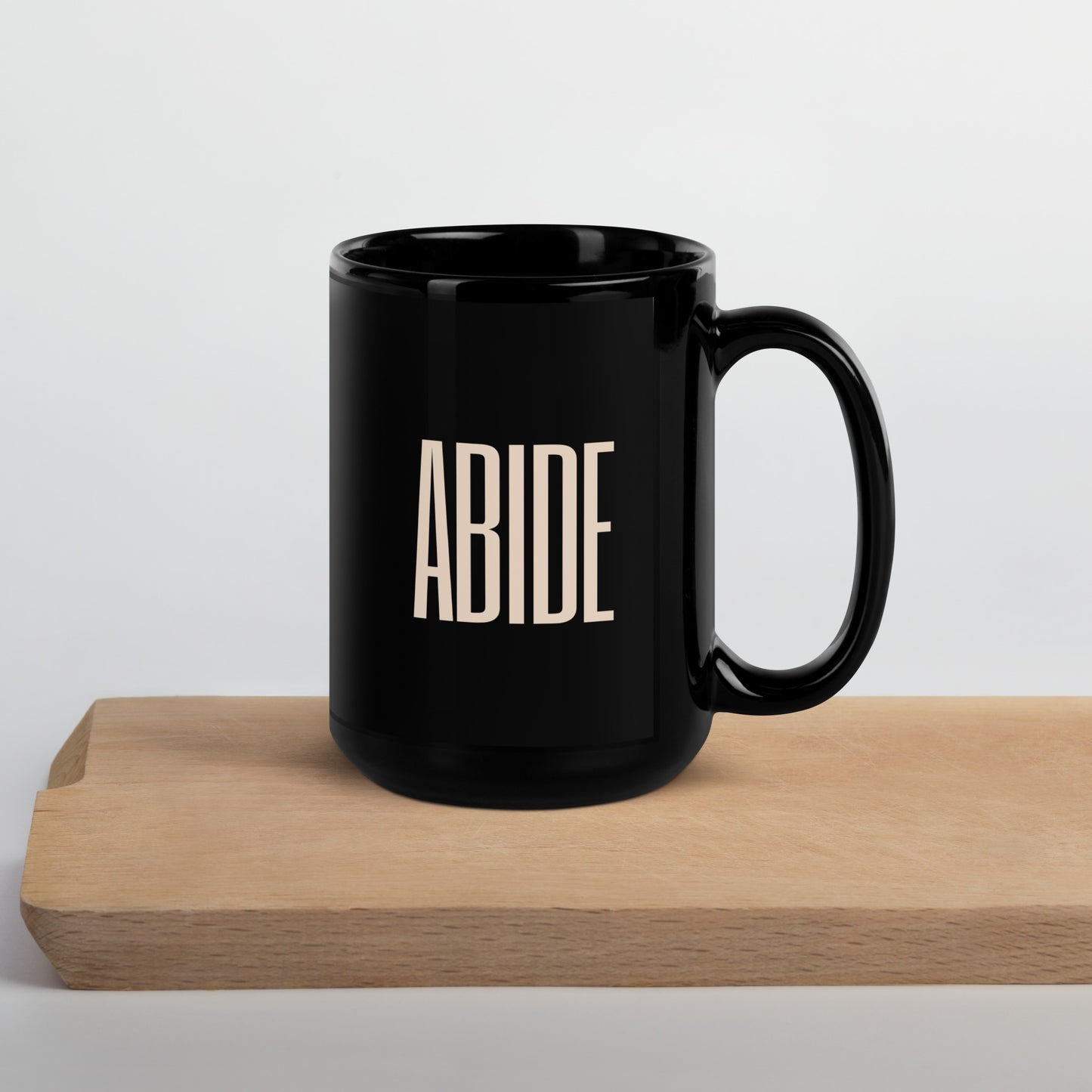 Abide Glossy Mug