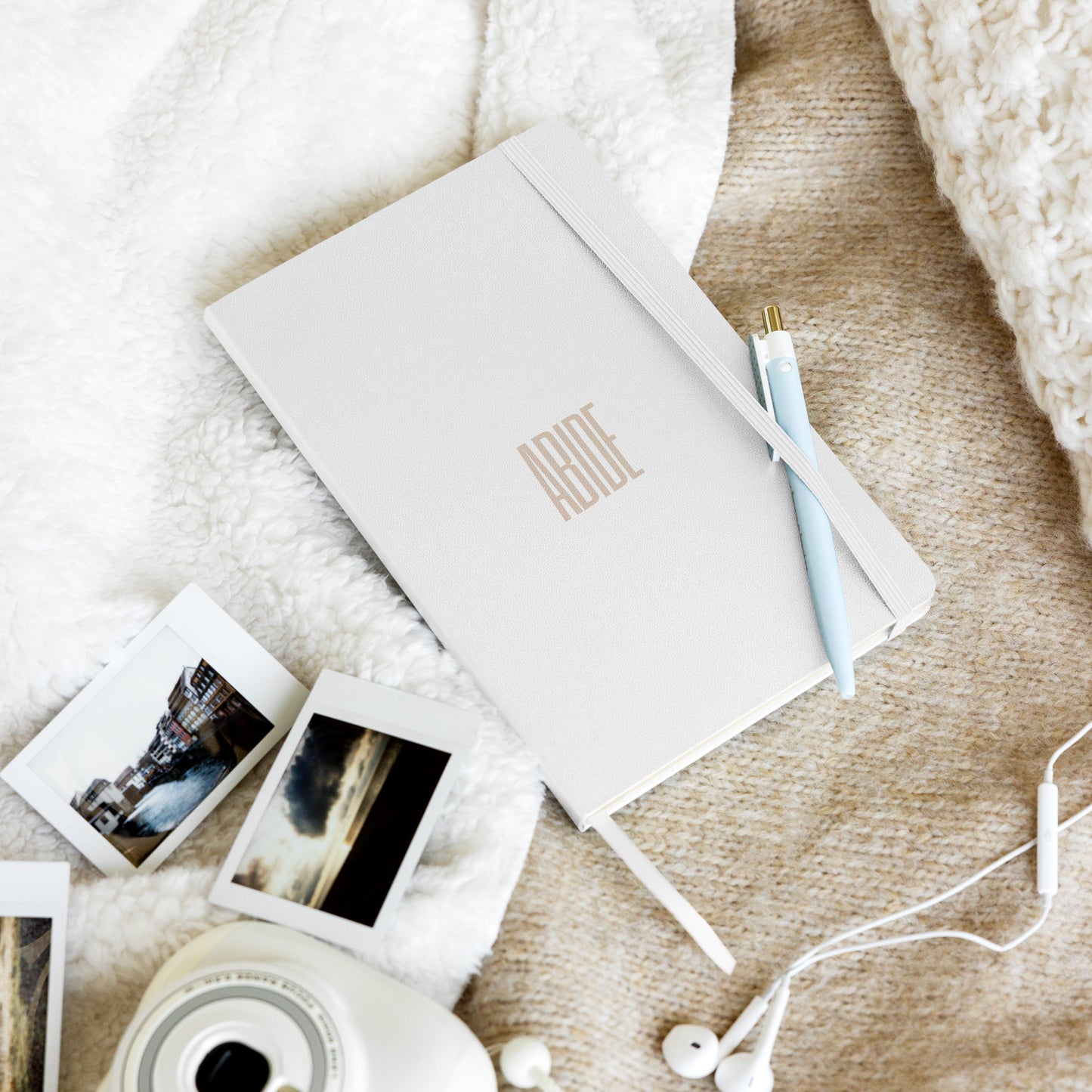 Abide hardcover notebook