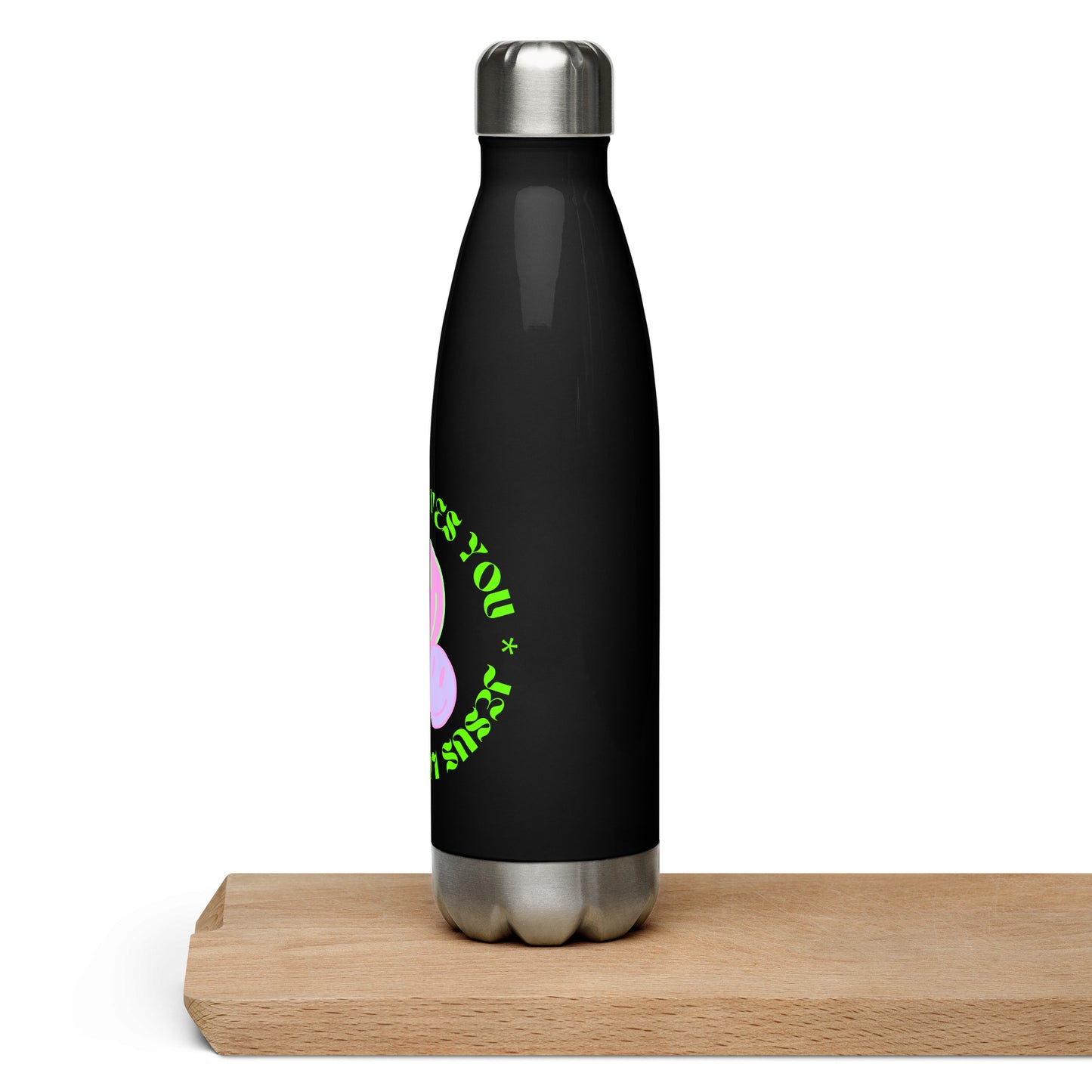 Stainless steel water bottle