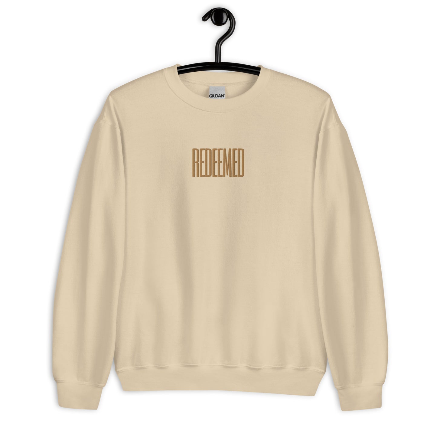 Redeemed embroidered crewneck