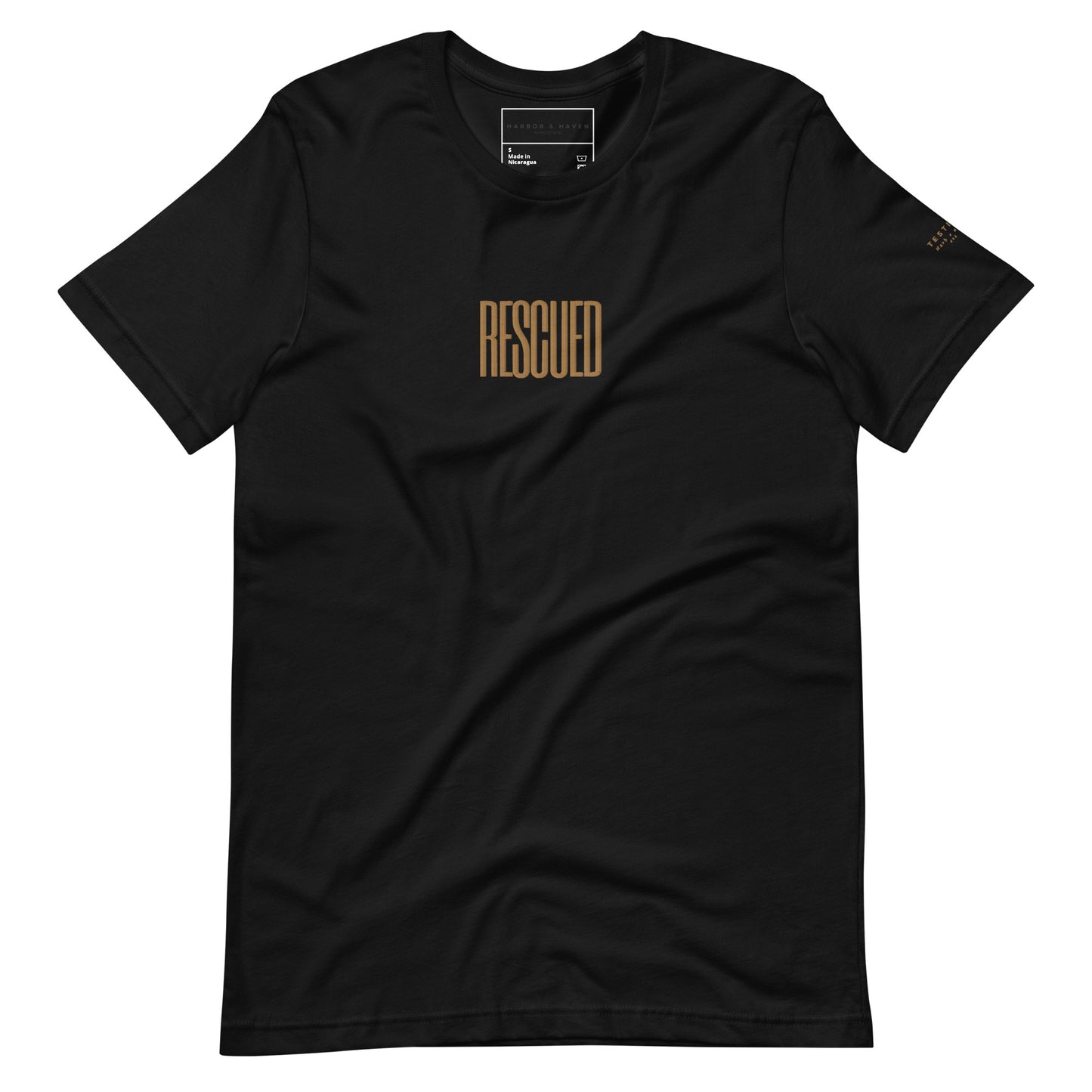 Rescued unisex t-shirt