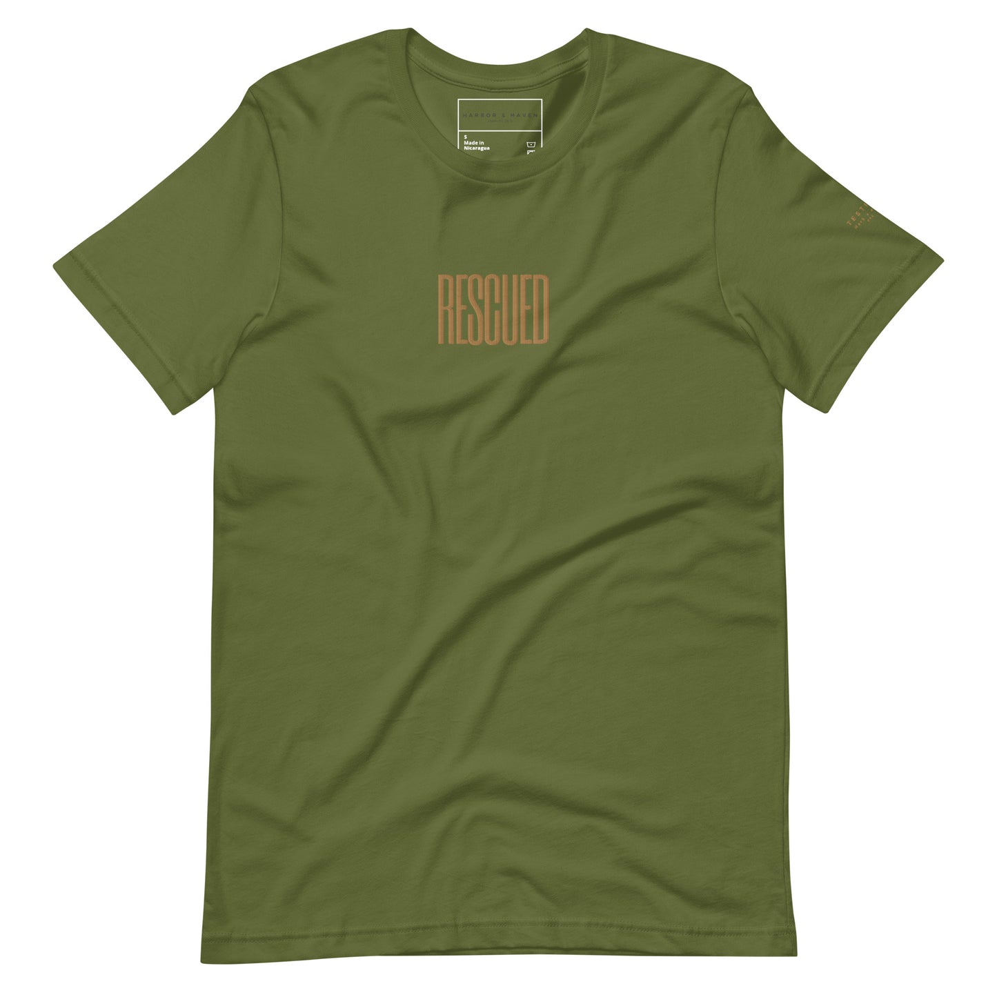 Rescued unisex t-shirt