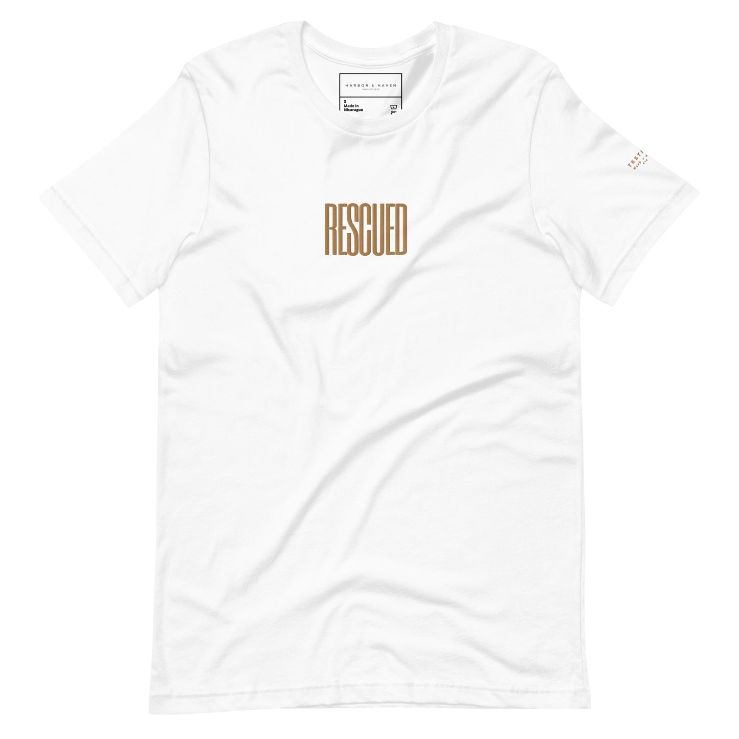 Rescued unisex t-shirt