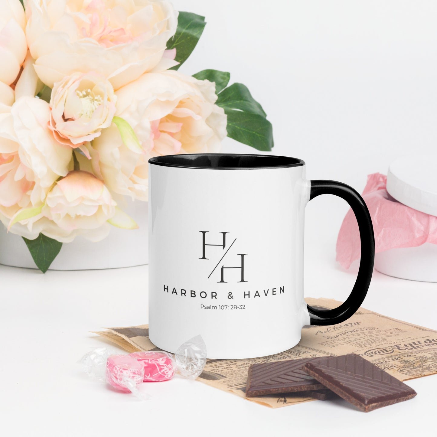 H&H branded mug with Color