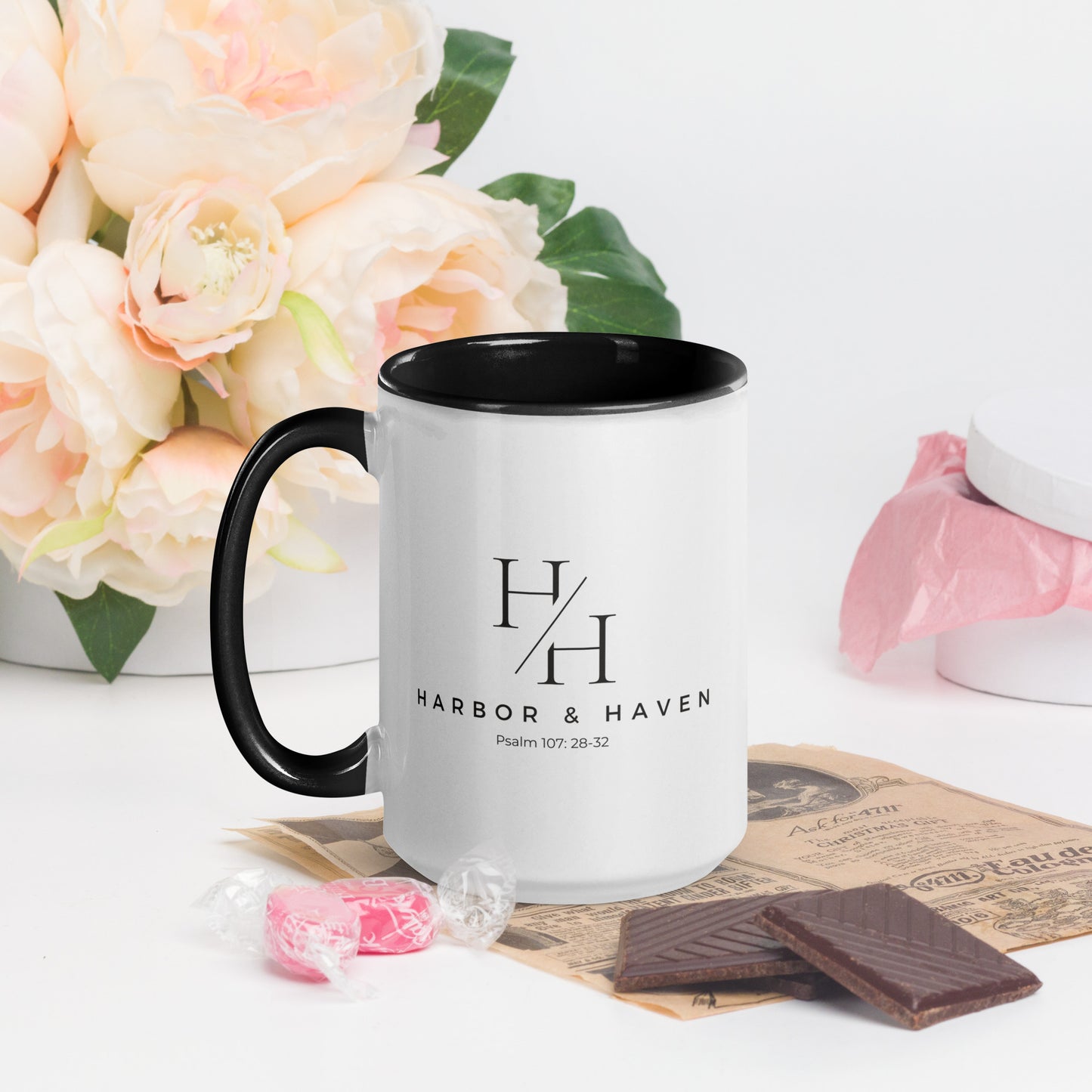 H&H branded mug with Color