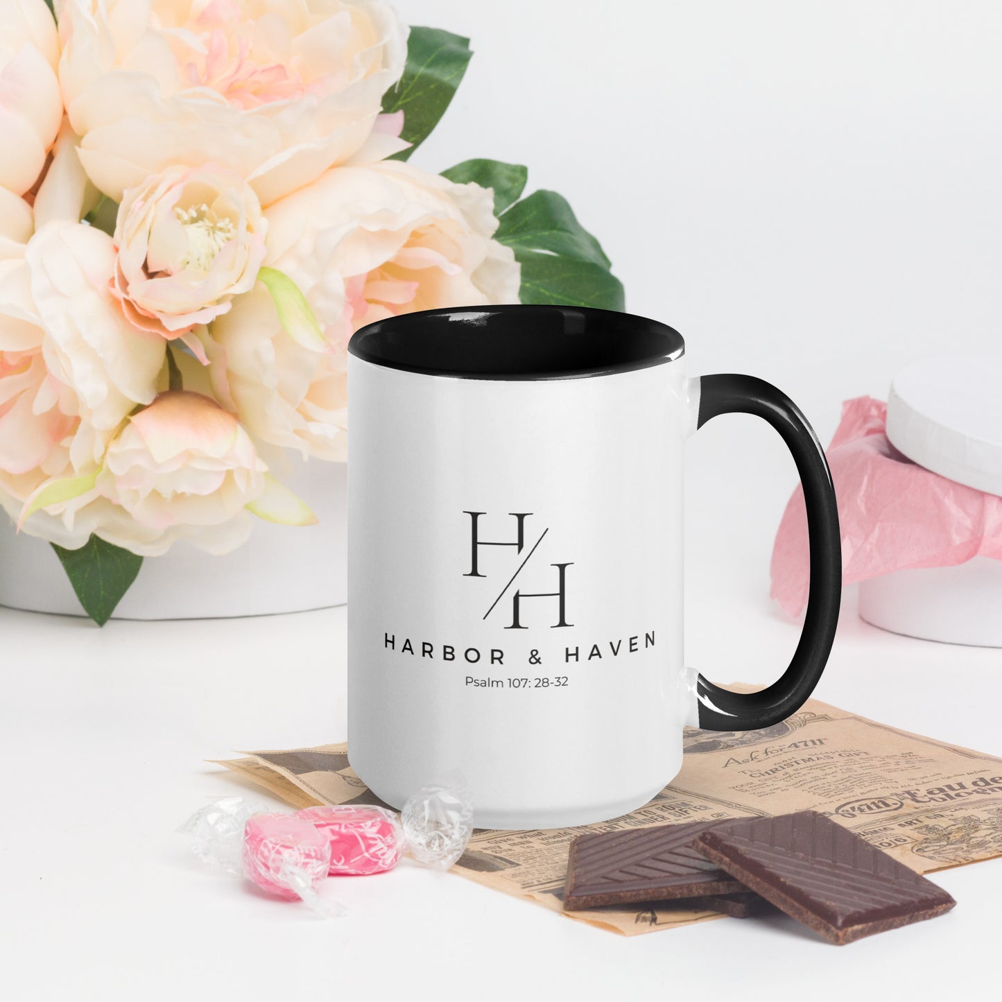 H&H branded mug with Color