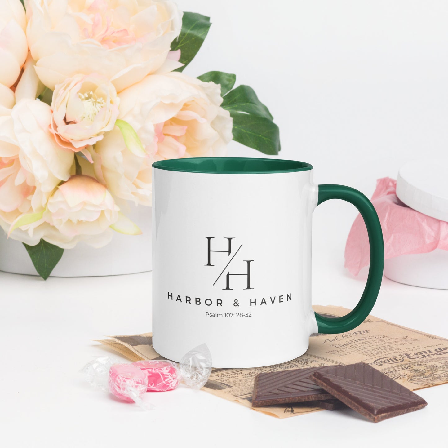 H&H branded mug with Color