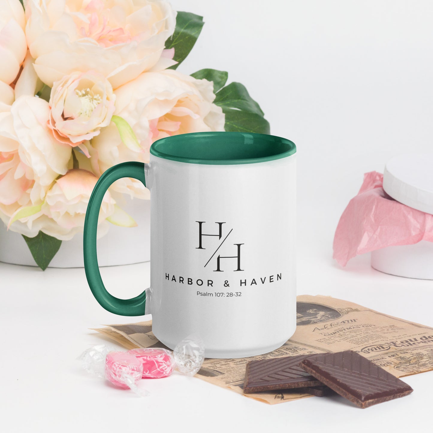 H&H branded mug with Color