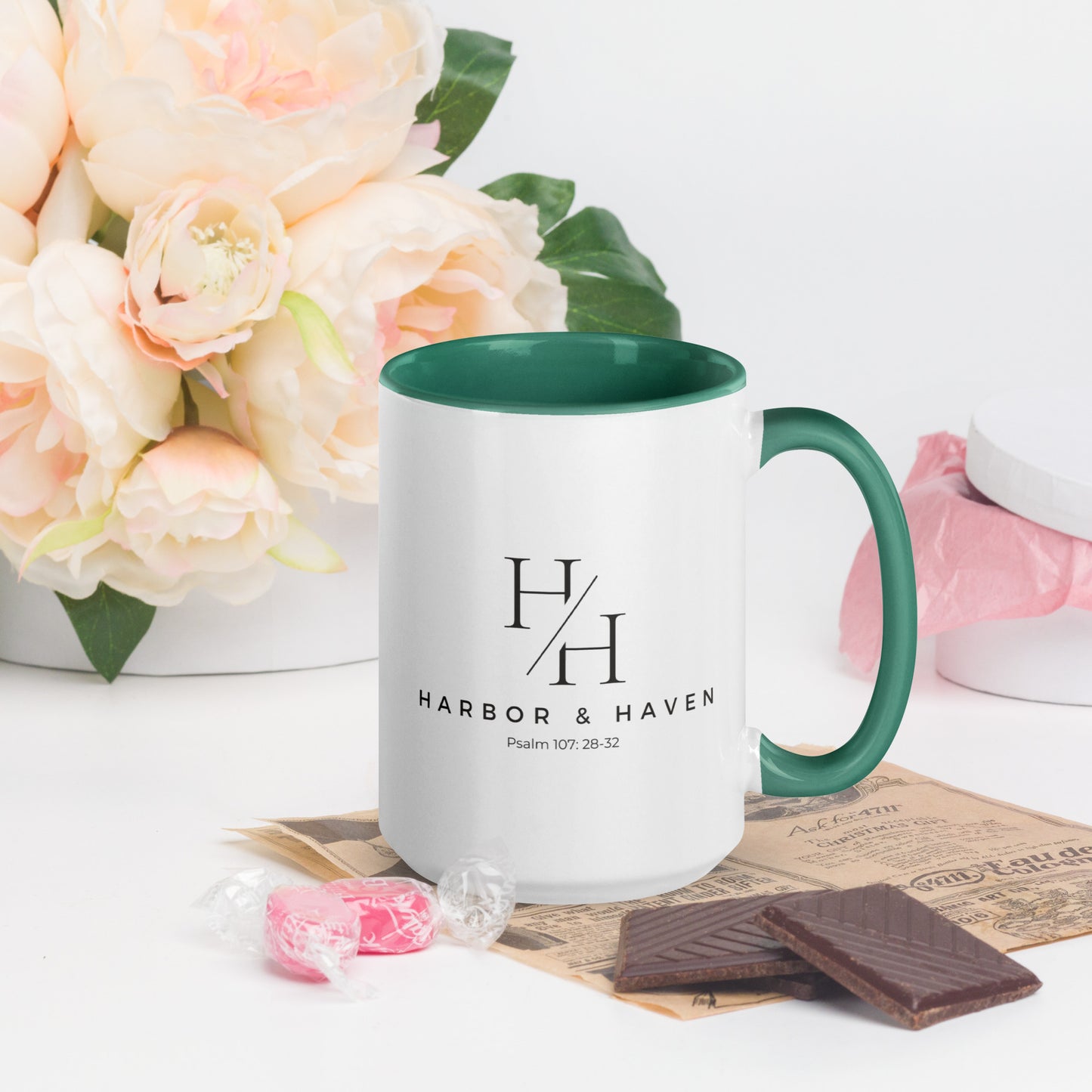 H&H branded mug with Color